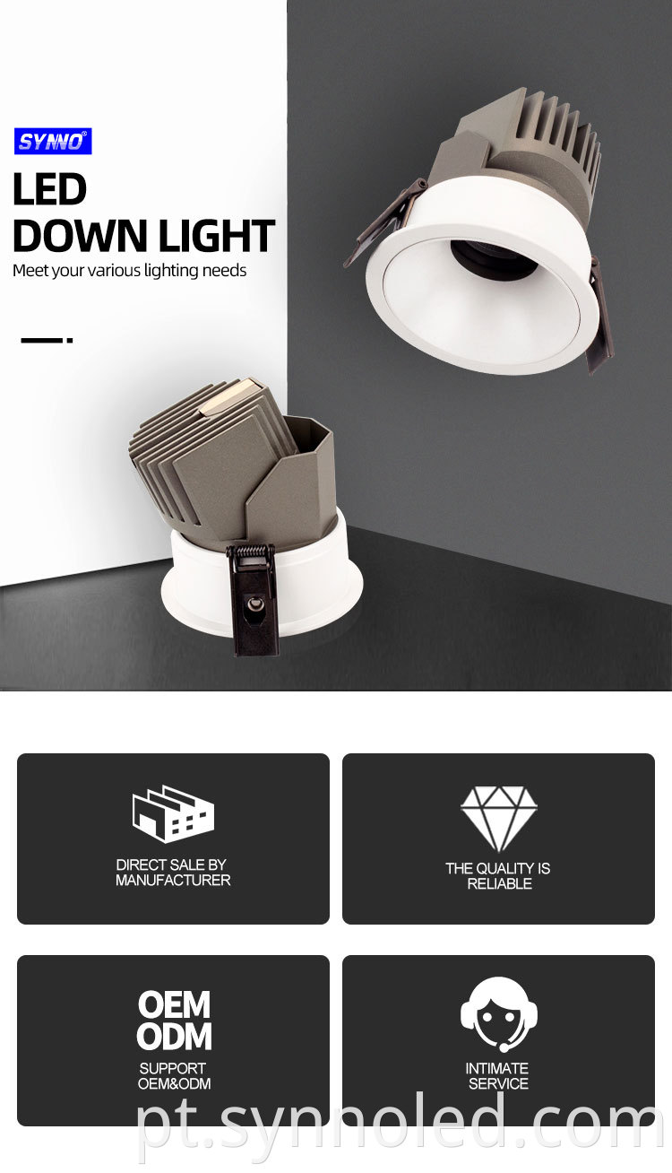 7w 12w 20w Downlight Details From Synno Lighting